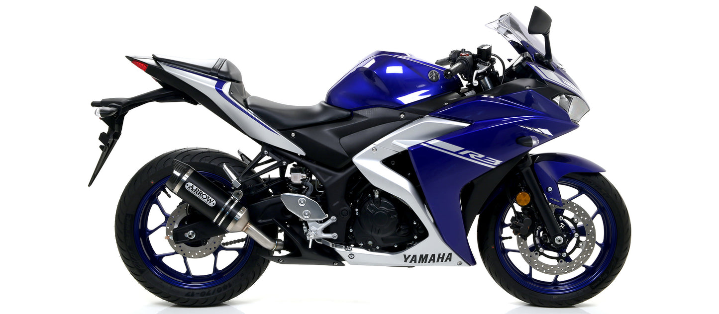 Arrow Exhausts For The Yamaha YZF-R3 2017/2018