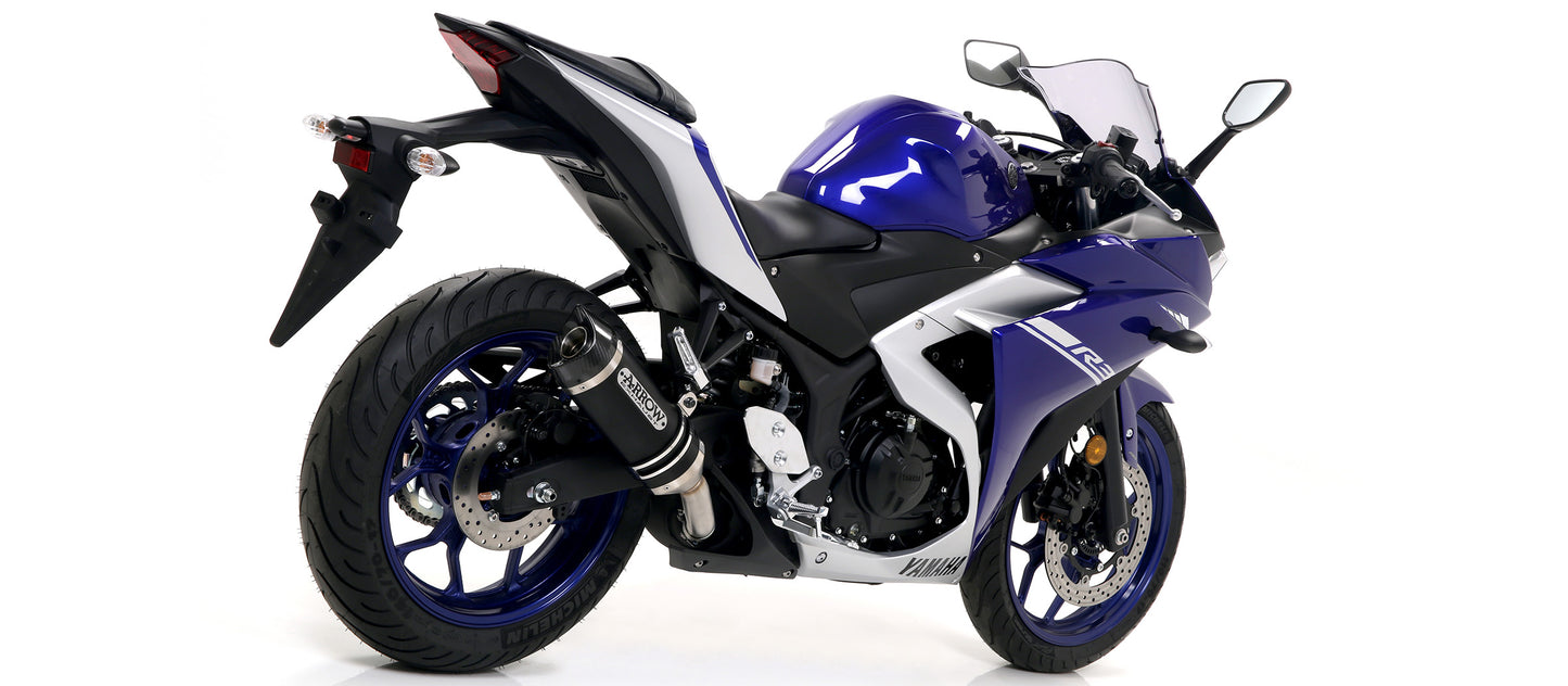 Arrow Exhausts For The Yamaha YZF-R3 2017/2018