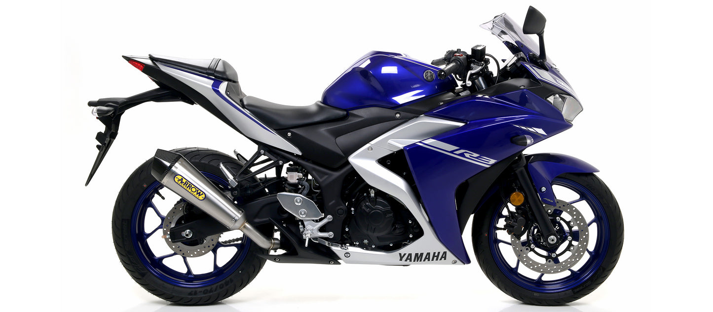 Arrow Exhausts For The Yamaha YZF-R3 2017/2018