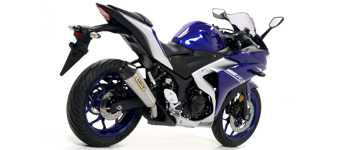 Arrow Exhausts For The Yamaha YZF-R3 2017/2018