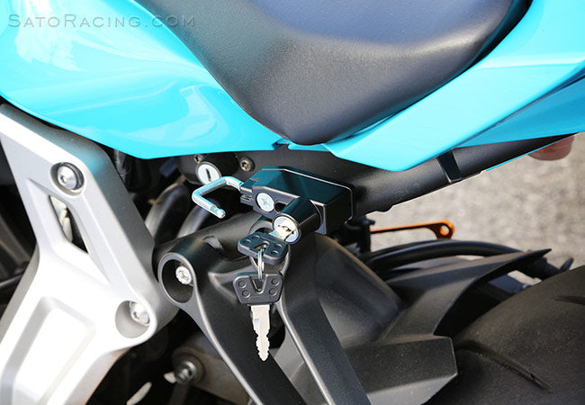 Sato Racing Helmet Lock for Yamaha FZ-07 / MT07 (2014+)