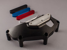 WOODCRAFT Yamaha FZ-07 (MT07) LHS Stator Cover Protector  Black Anodized  with Choice of Skid Plate (0247H)