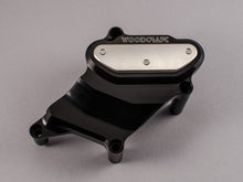 WOODCRAFT Yamaha FZ-07 (MT07) RHS Water Pump Cover - Black Anodized with Rubber Pad and Skid Pad Plate Kit