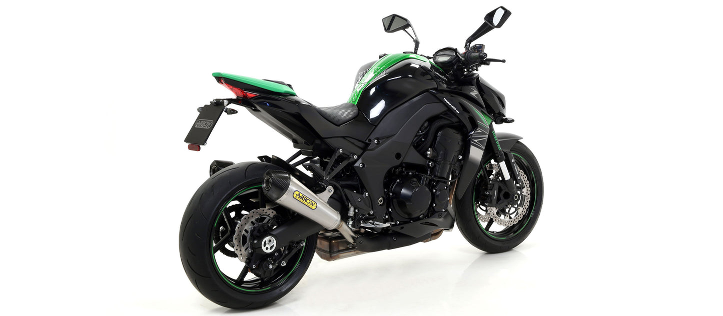 Arrow Exhausts For The Kawasaki Z1000 2017-2018