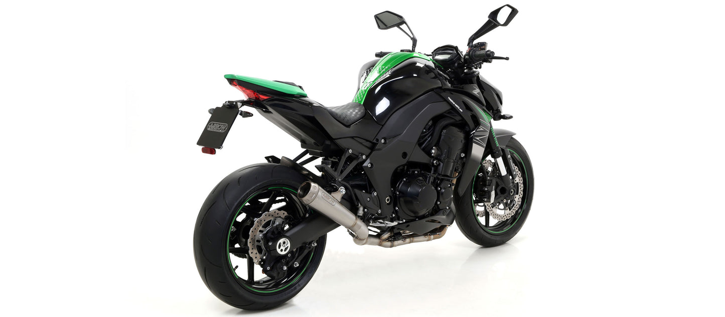 Arrow Exhausts For The Kawasaki Z1000 2017-2018