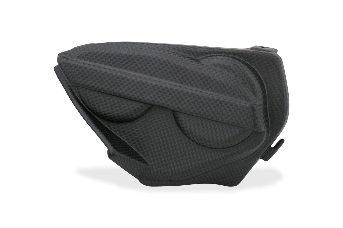 CNC Racing Carbon Fiber Left Rear Cylinder Head Cover for the Ducati Streetfighter V2