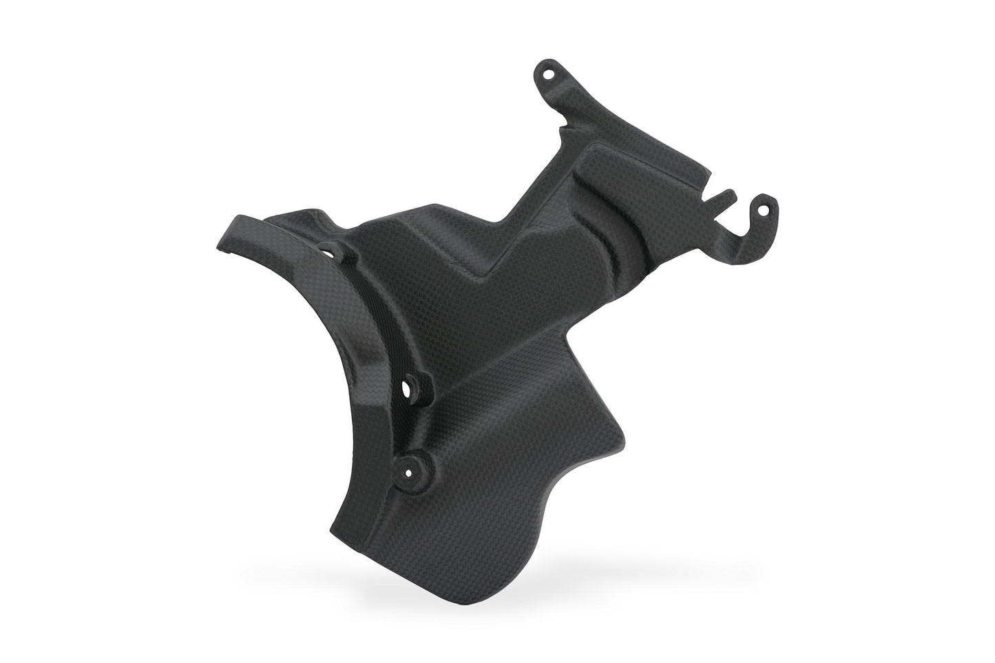 CNC Racing Carbon Fiber Clutch Cover Front Trim for the Ducati Streetfighter V2