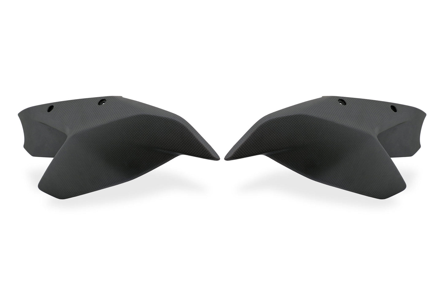 CNC Racing Carbon Fiber Fuel Tank Trim Set for the Ducati Streetfighter V2