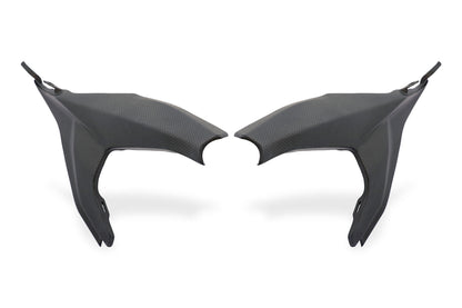CNC Racing Carbon Fiber Rear Subframe Covers for the Ducati Streetfighter V2