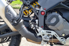 CNC Racing Carbon Fiber OE Exhaust Guard for the Ducati DesertX