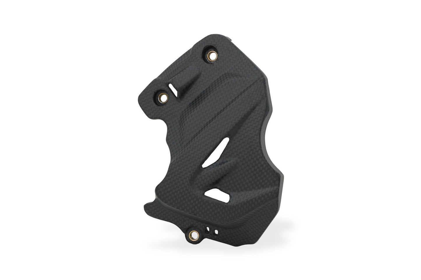 CNC Racing Carbon Fiber Front Sprocket Cover for the Ducati DesertX