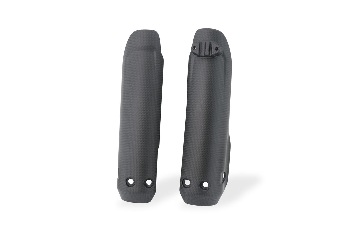 CNC Racing Carbon Fiber Front Fork Leg Protectors (pair) for the Ducati Hypermotard 698 Mono