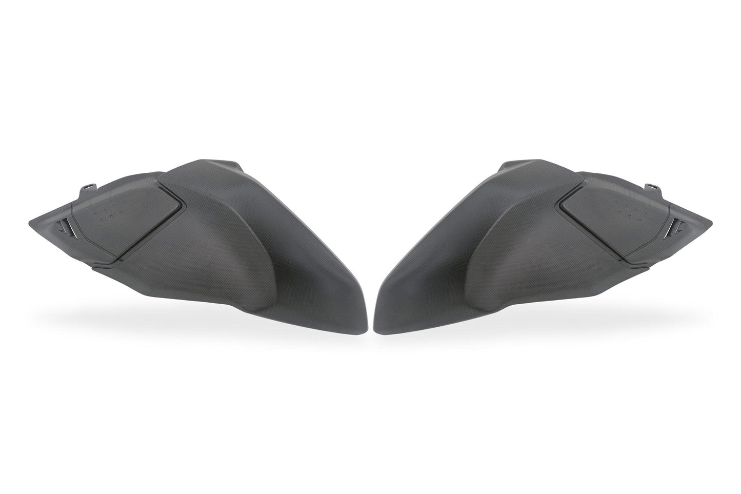 CNC Racing Carbon Fiber Fuel Tank Side Covers (pair) for the Ducati Hypermotard 698 Mono