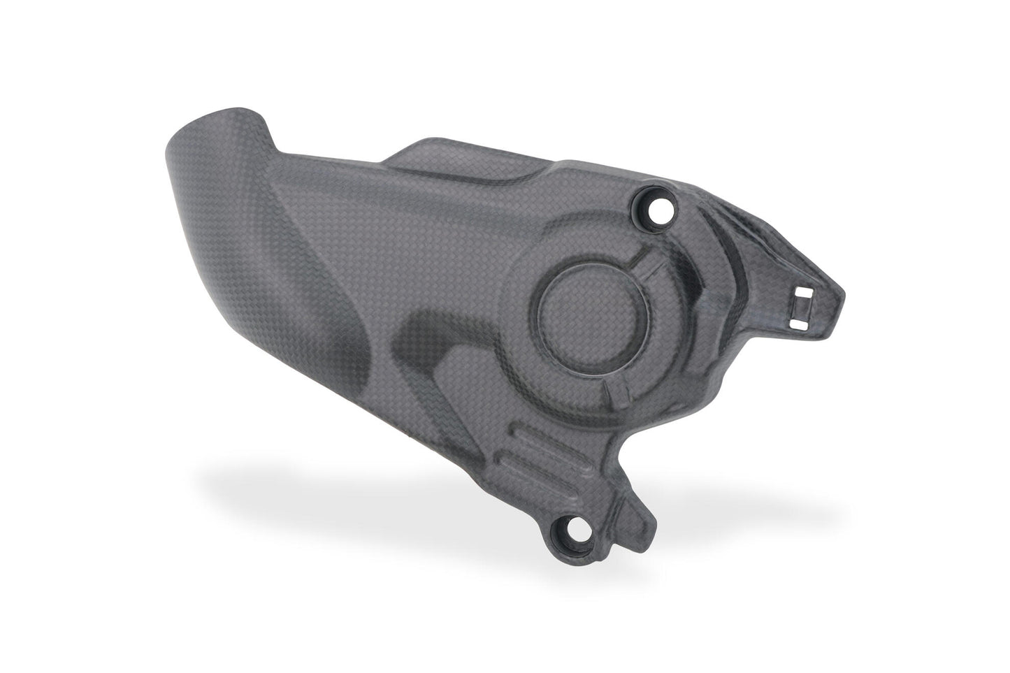 CNC Racing Carbon Fiber Right Side Engine Cover for the Ducati Hypermotard 698 Mono
