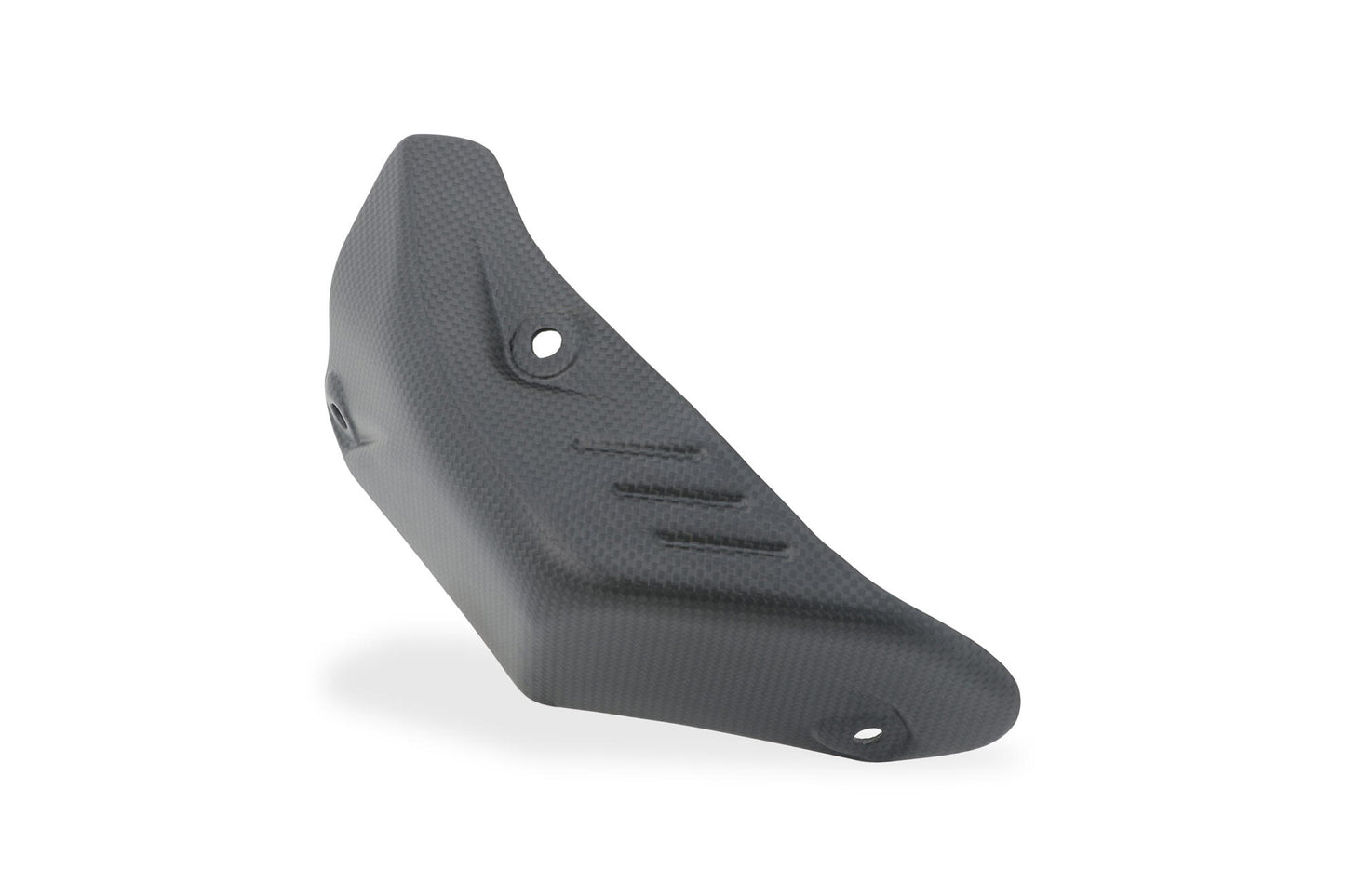 CNC Racing Carbon Fiber Rear Exhaust Guard for the Ducati Hypermotard 698 Mono