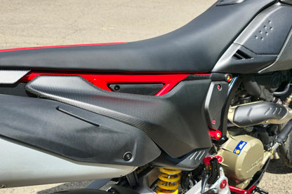 CNC Racing Carbon Fiber Subframe Covers (pair) for the Ducati Hypermotard 698 Mono