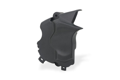 CNC Racing Carbon Fiber Front Sprocket Cover for Ducati Hypermotard 698 Mono
