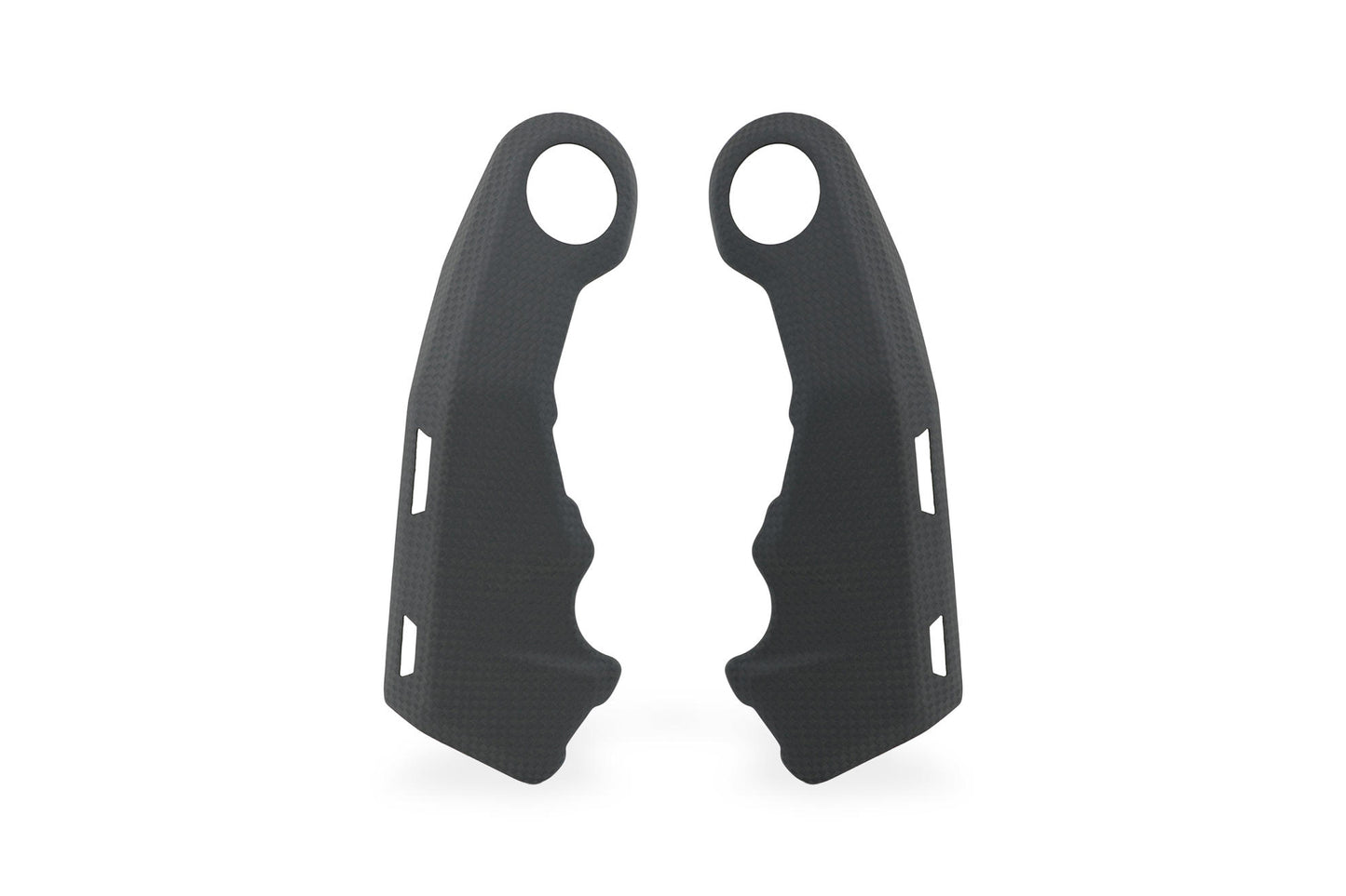 CNC Racing Carbon Fiber Upper Frame Plate Covers (pair) for Ducati Multistrada V4