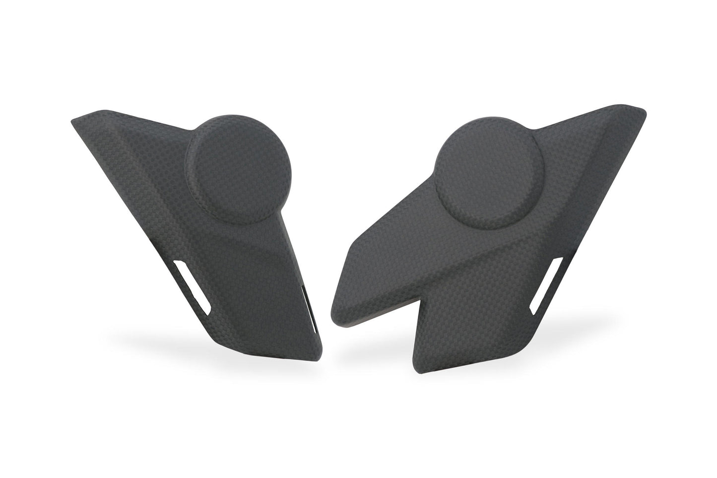 DBK Special Parts (Ducabike) Carbon Fiber Lower Frame Plate Covers (pair) for Ducati Multistrada V4