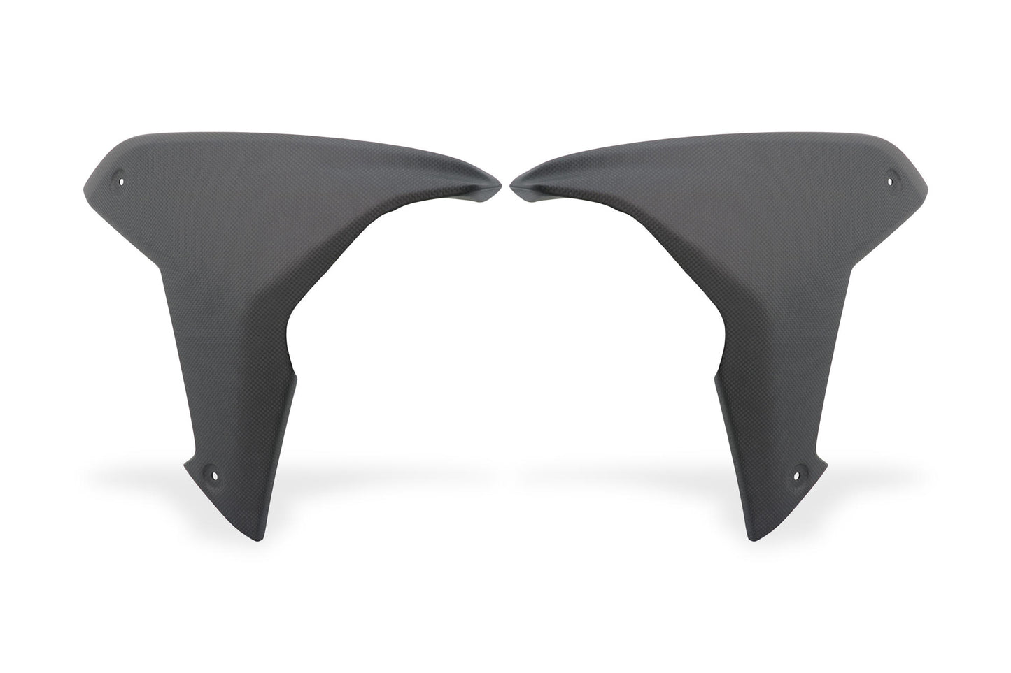 DBK Special Parts (Ducabike) Carbon Fiber Radiator Side Covers for Ducati Multistrada V4