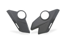 CNC Racing Carbon Fiber Lower Frame Plate Covers w/ Holes (pair) for Ducati Multistrada V4