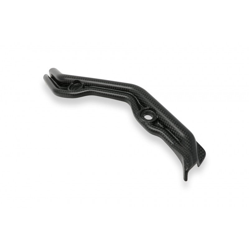 CNC Racing Carbon Fiber Rear Brake Line Guide and Swingarm Cable Cover for the Ducati Panigale 1299/1199 and V2