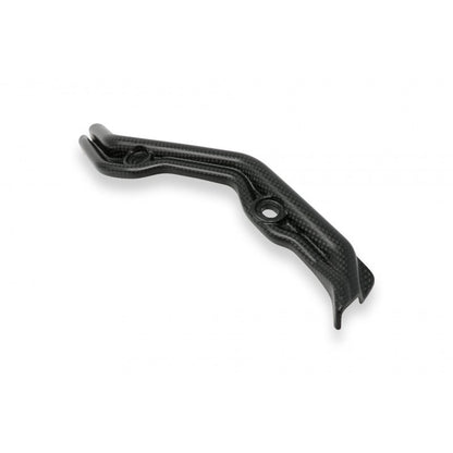 CNC Racing Carbon Fiber Rear Brake Line Guide and Swingarm Cable Cover for the Ducati Panigale 1299/1199 and V2