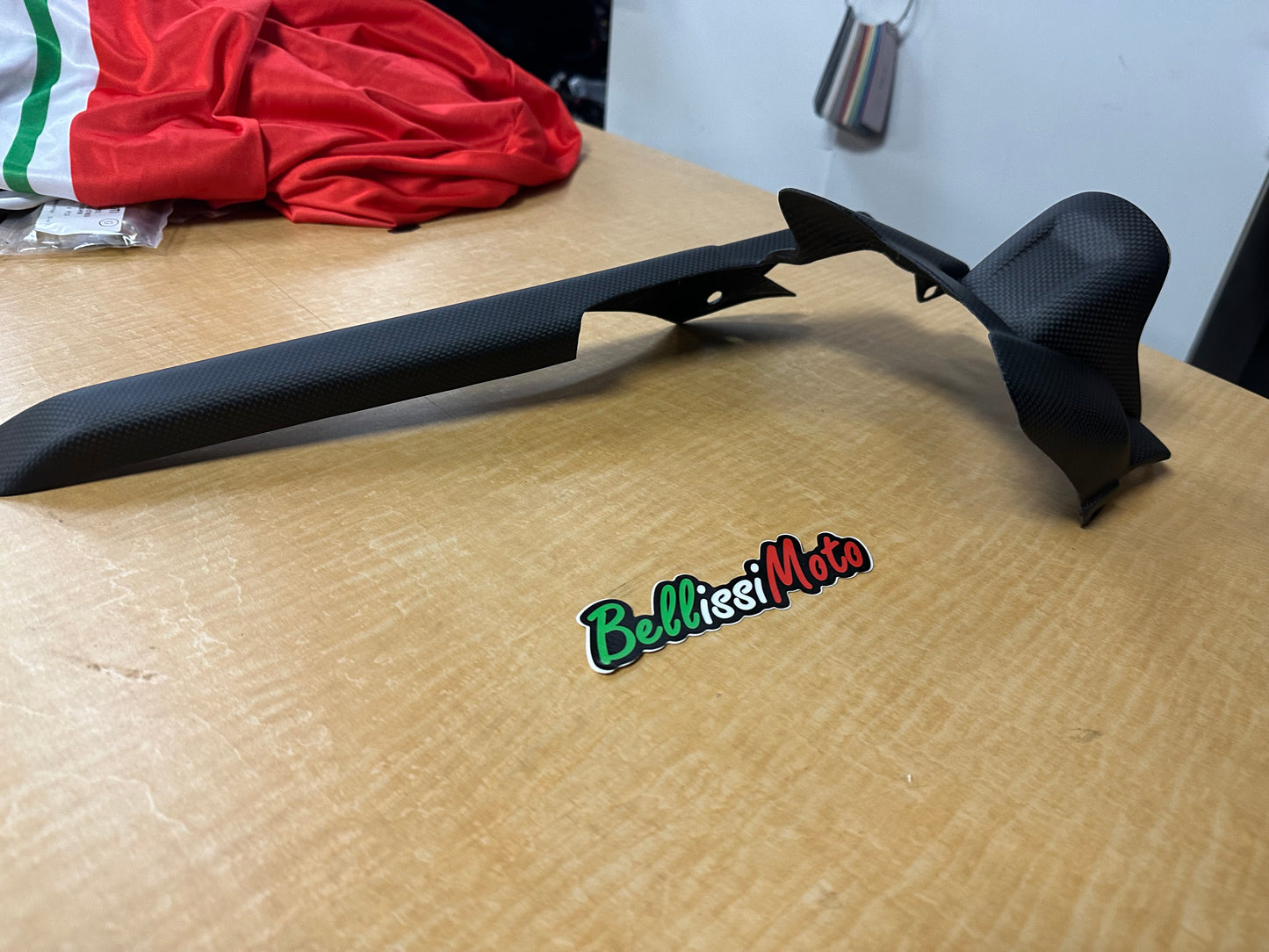 CNC Racing Carbon Fiber Rear Hugger (Fender) For Yamaha YZF-R7 / MT-07 / FZ-07