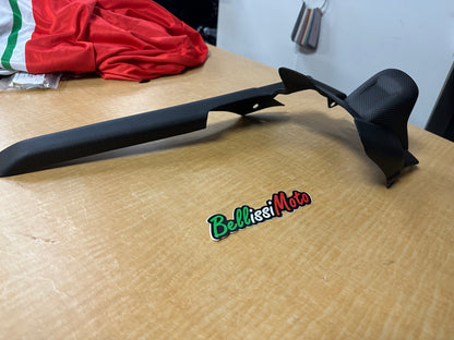 CNC Racing Carbon Fiber Rear Hugger (Fender) For Yamaha YZF-R7 / MT-07 / FZ-07