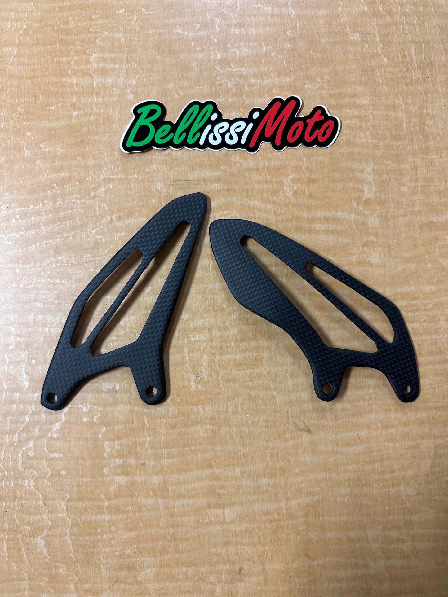 CNC Racing Carbon Fiber Heel Guards For Yamaha YZF-R7