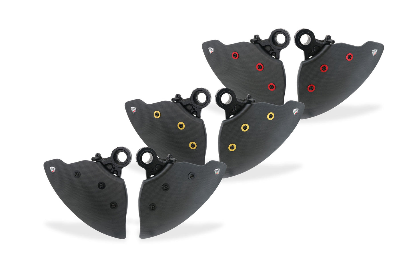 CNC Racing Carbon Fiber GP EVO Front Rotor Cooling Ducts For Ducati Multistrada V4 Pikes Peak / RS