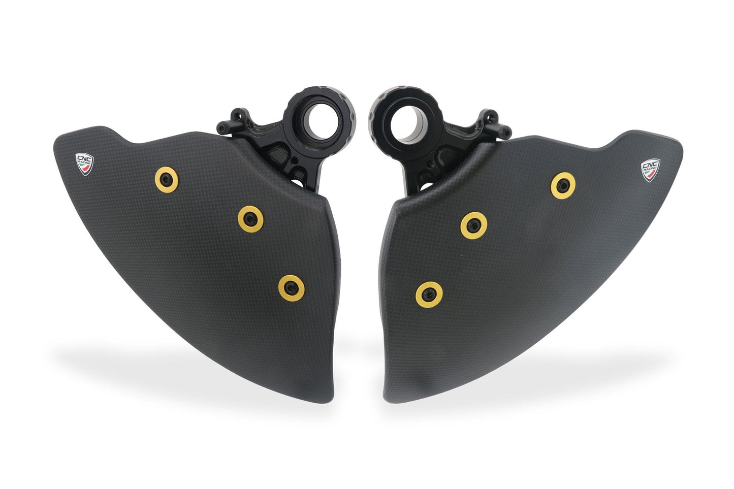 CNC Racing Carbon Fiber GP EVO Front Rotor Cooling Ducts For Ducati Panigale / Streetfighter V4 (2025+)