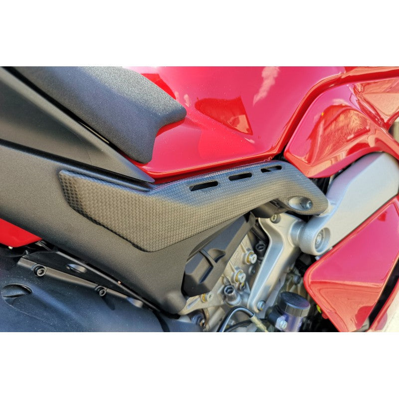 CNC Racing Carbon Fiber Subframe Covers for Ducati Panigale V4 / S / R / Speciale (pair)