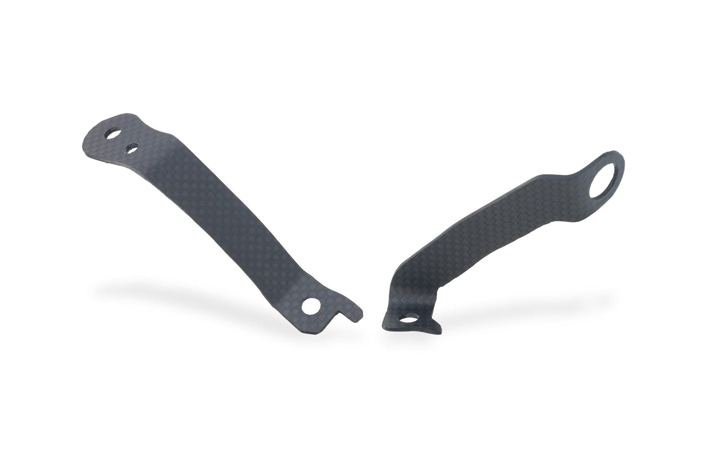 CNC Racing Carbon Fiber Front Reservoir Brackets for the Ducati Panigale V4 (2025+)