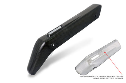 CNC Racing Carbon Fiber Muffler (Silencer) Exhaust Heat Guard for Ducati Multistrada V4 / S / Sport