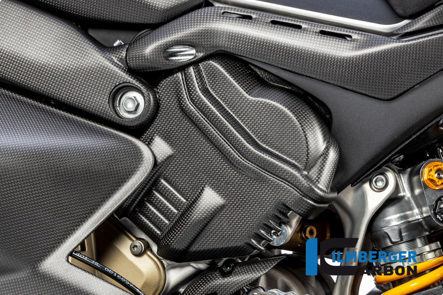 Ilmberger Carbon Cam Cover, Left for the Ducati Panigale Panigale V4,V4 S '22 / V4 R Racing '19-22