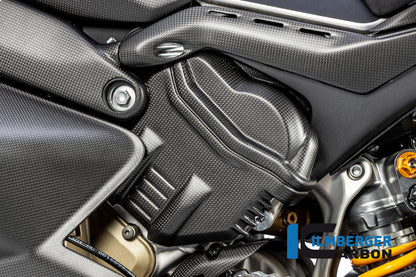 Ilmberger Carbon Cam Cover, Left for the Ducati Panigale Panigale V4,V4 S '22 / V4 R Racing '19-22