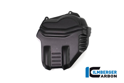 Ilmberger Carbon Cam Cover, Left for the Ducati Panigale V4,V4 S '18-22 / V4 Racing '18-19 / Streetfighter V4 '20-23