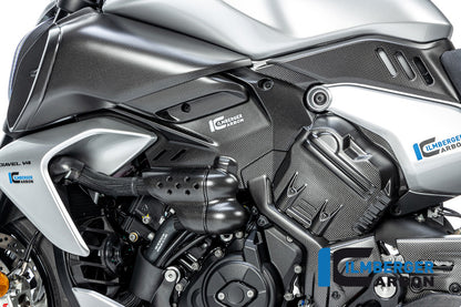 Ilmberger Carbon Cam Cover, Left for the Ducati  Diavel V4 2023