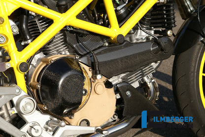 Ilmberger Carbon Cam Belt Covers 1100 DI, Horizontal for the Ducati Monster 1100/1100S, Multistrada 1100/1100S '02-07