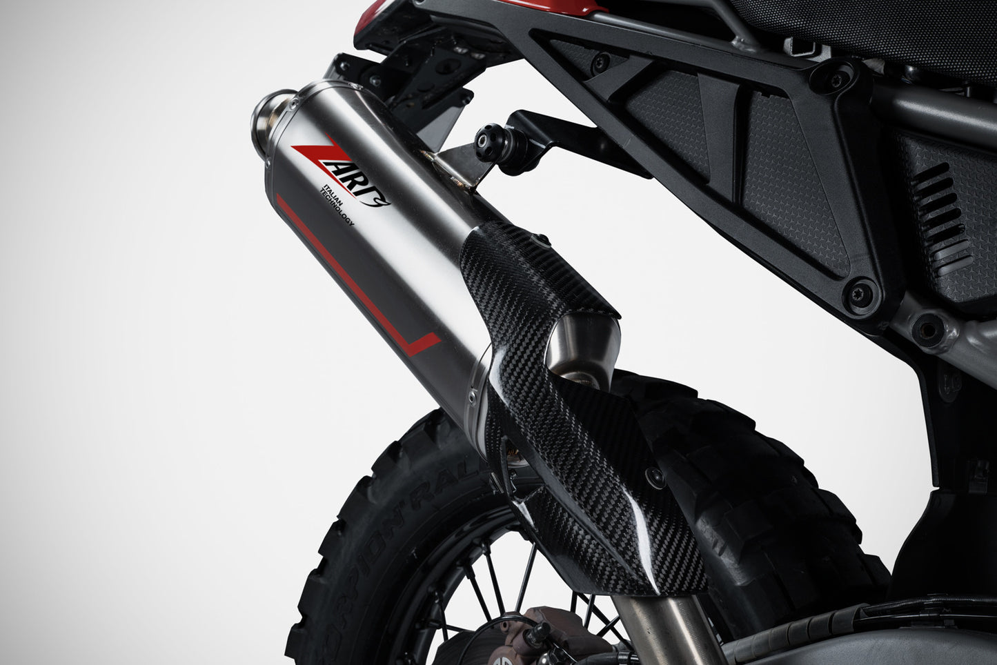 ZARD SABBIA Exhaust for Aprilia Tuareg 660