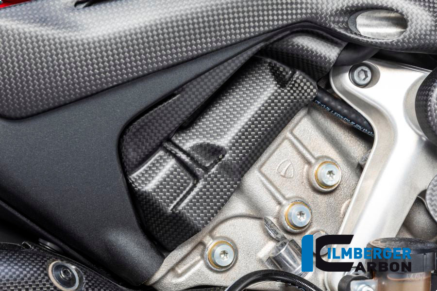 Ilmberger Carbon Cam Cover, Right for the Ducati Panigale V4,V4 S '18-22 / V4 Racing '18-19 / Streetfighter V4 '20-23