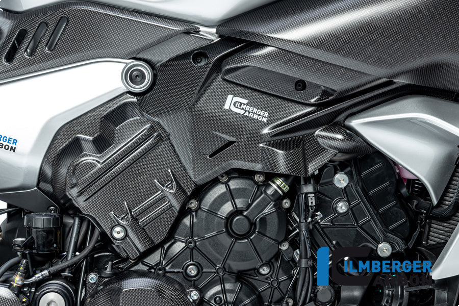 Ilmberger Carbon Cam Cover, Right for the Ducati  Diavel V4 2023