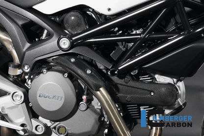 Ilmberger Carbon Cam Belt Covers, Vertical for the Ducati Monster 696 '08-09, Monster 796 '10-25, Hypermotard 796 '09-12