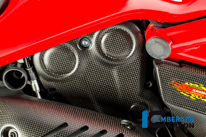 Ilmberger Carbon Cam Belt Cover Vertical for the Ducati Monster 1200 / 1200 S /R '14-17 / Monster 821 '14-17