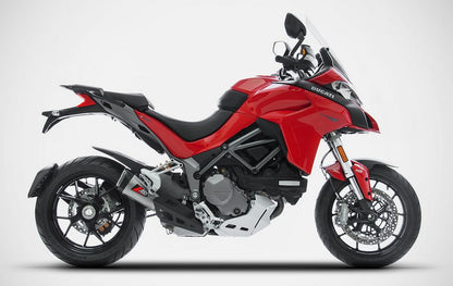 ZARD "SHORT" Slip-on Exhaust system for Ducati Multistrada 1260
