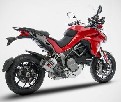 ZARD "SHORT" Slip-on Exhaust system for Ducati Multistrada 1260