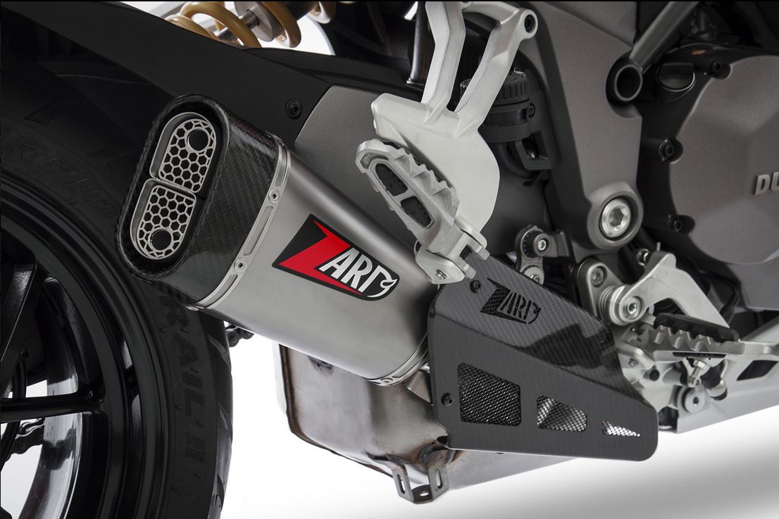 ZARD "SHORT" Slip-on Exhaust system for Ducati Multistrada 1260