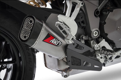 ZARD "SHORT" Slip-on Exhaust system for Ducati Multistrada 1260