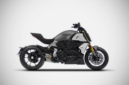 ZARD 2-1-2 Exhaust for Ducati Diavel 1260 (2021+) -Euro 5